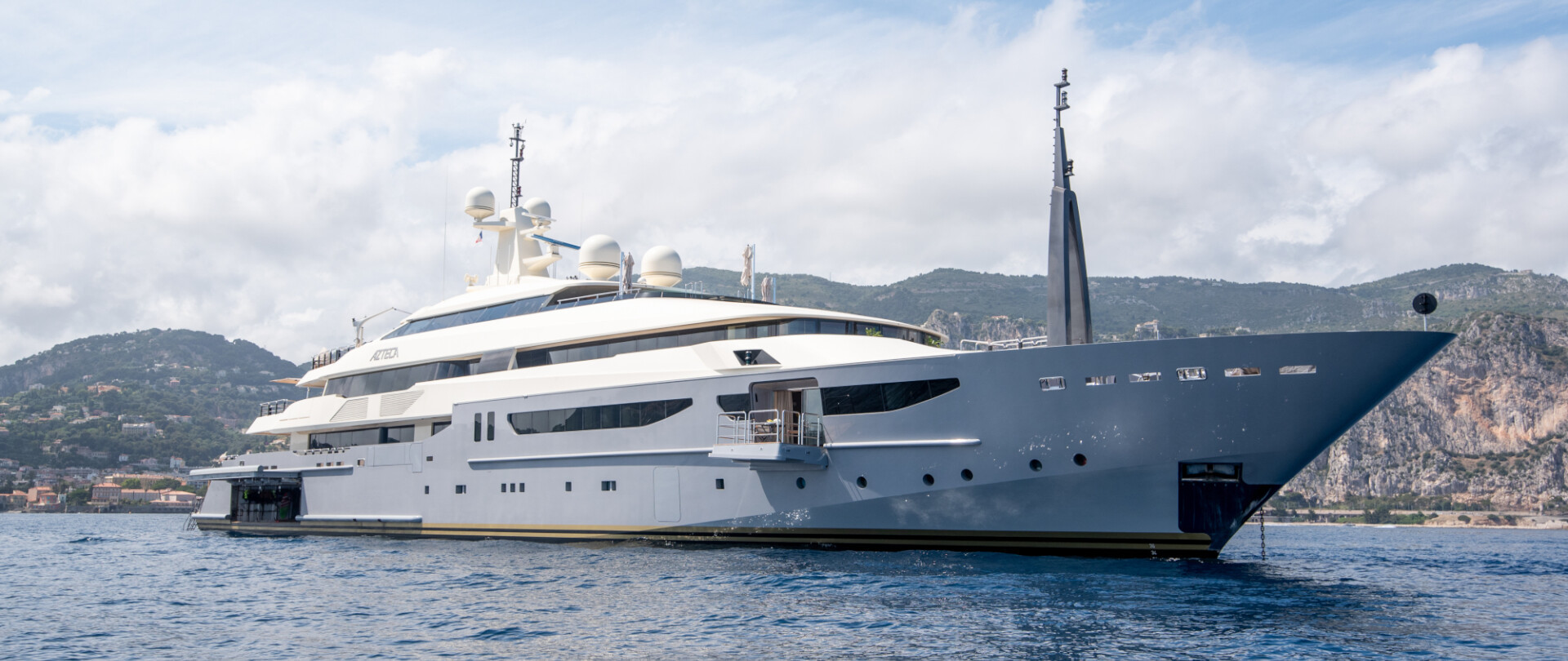 Azteca becomes the largest yacht ever to accept Bitcoin as payment