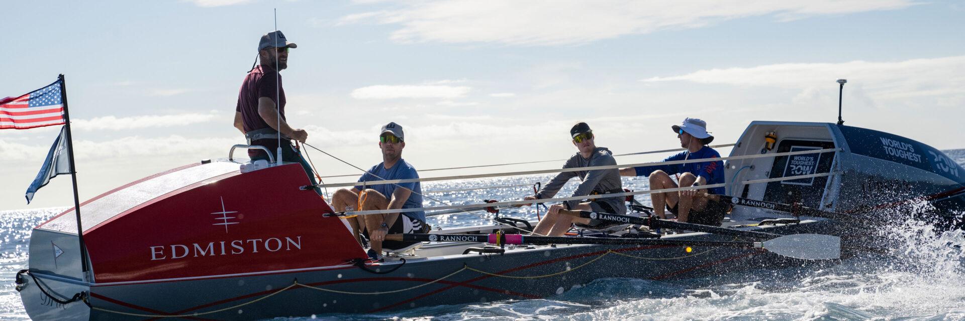 Edmiston supports World’s Toughest Row Atlantic adventurists